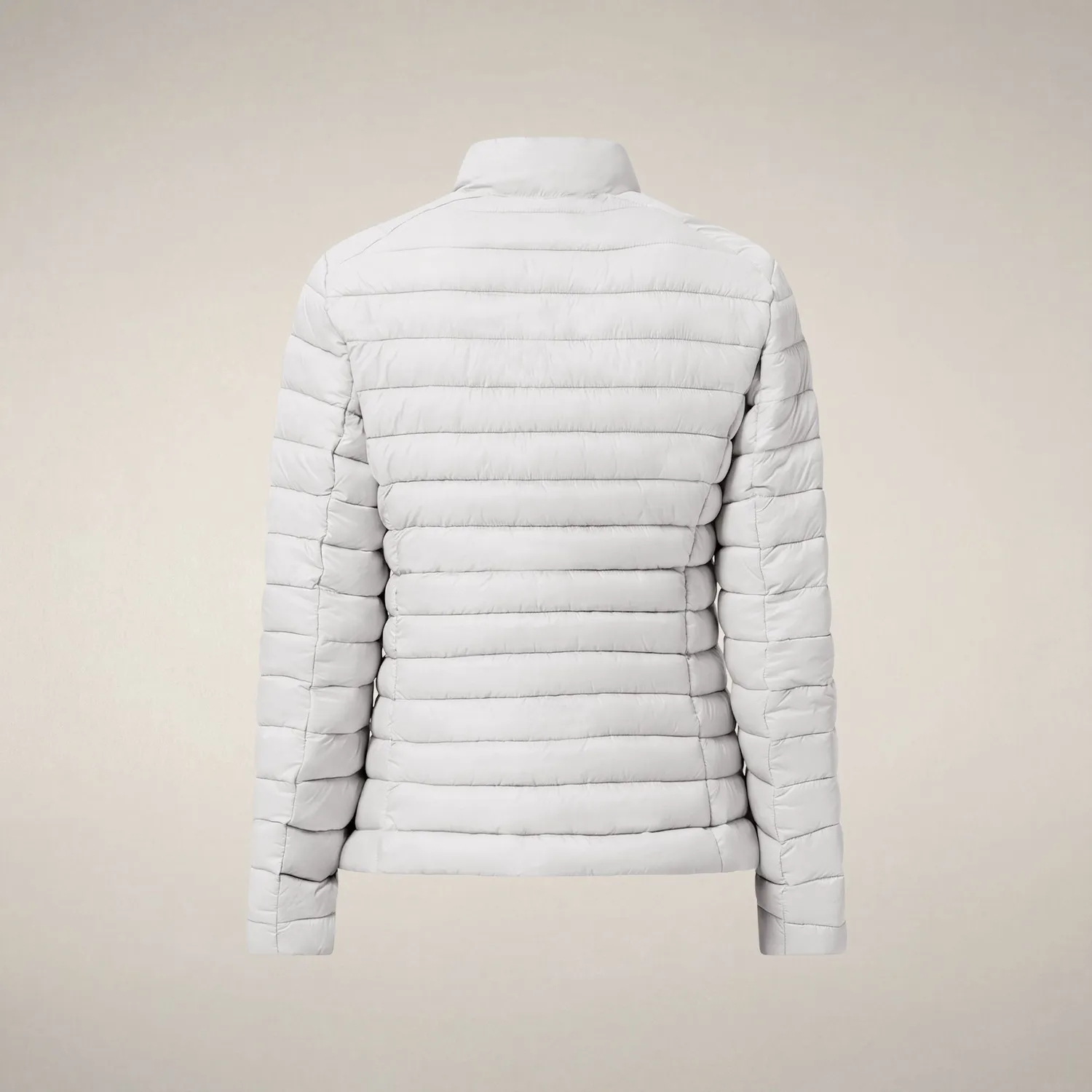 Save The Duck Carly dunjakke Frozen Grey lett og dyrevennlig