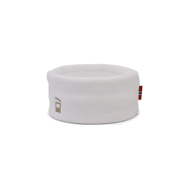 House of Hygge Cloud Fleece pannebånd White