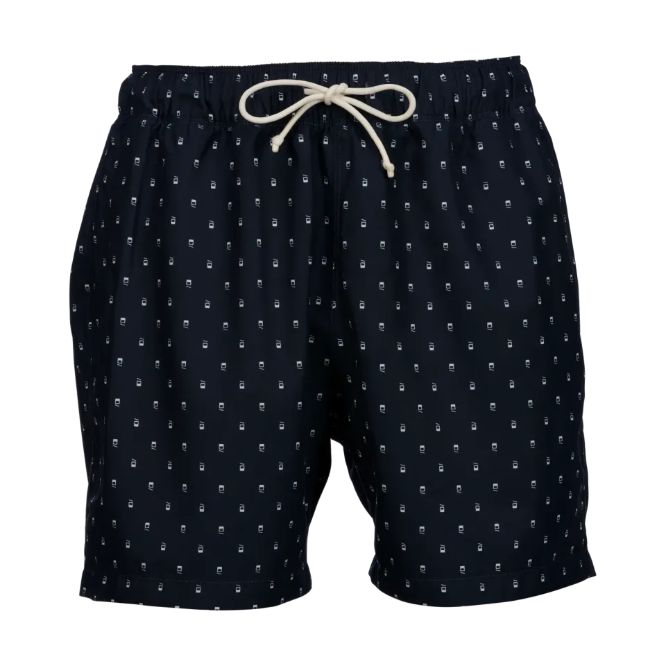 House of Hygge Swim Collection Men's Swim Shorts Print badeshorts herre Sky Blue