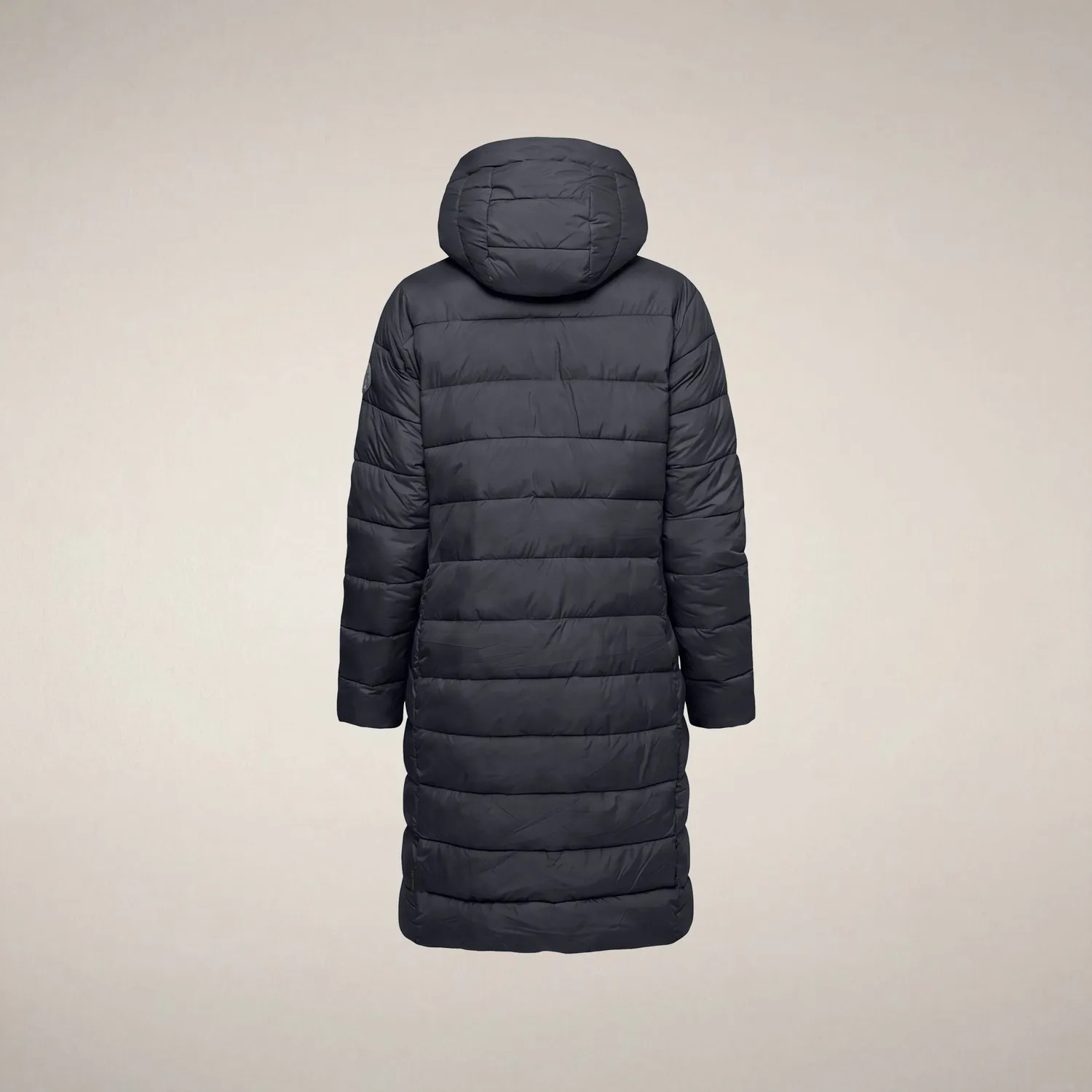 Save The Duck Caramel kåpe dame Blue Black lett