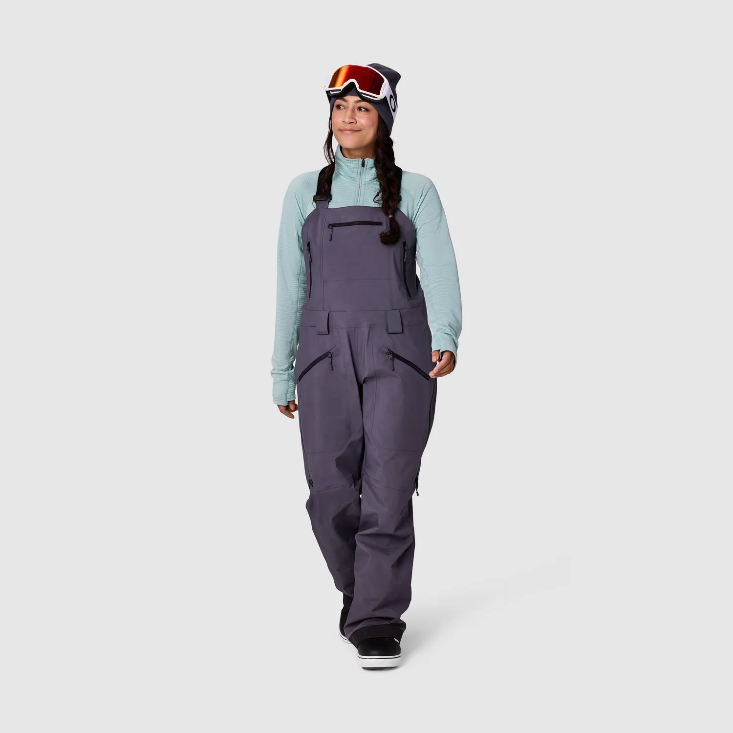 Outdoor Research Hemispheres Team GORE-TEX 3L Bibs skibukse Smoky Quartz