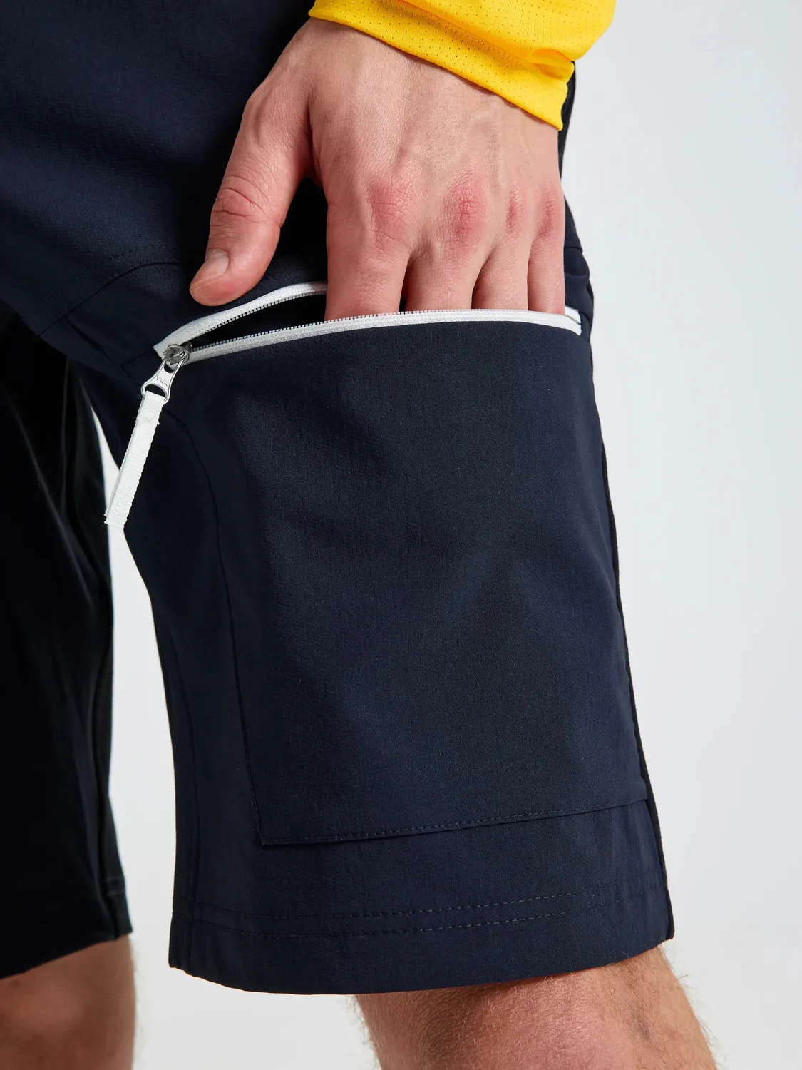 Slam Altura Tech Short seilshorts mørk marineblå stretch