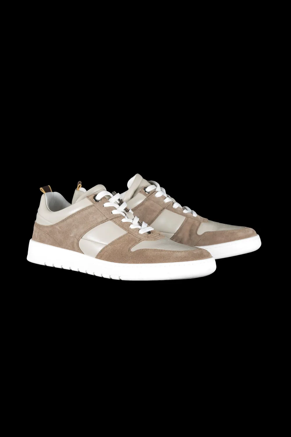 Moorer BANKSY-P5N sneakers beige skinn
