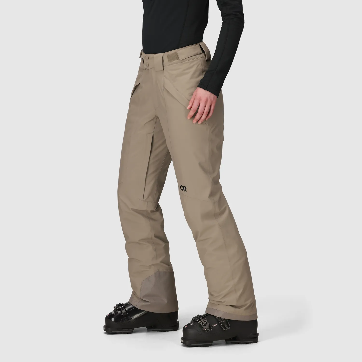Outdoor Research Snowcrew skibukse dame Black isolert