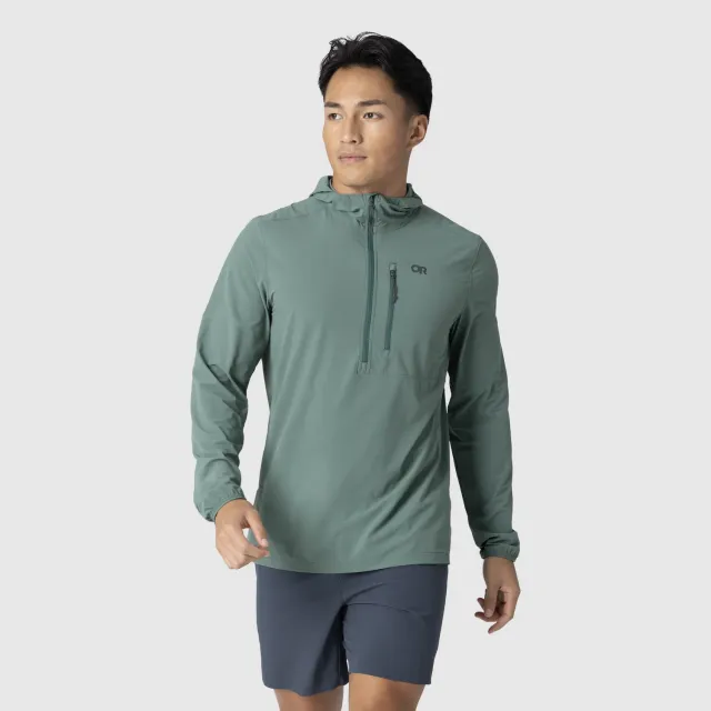 Outdoor Research Astroman Air Sun Hoodie soltrøye XXL Malachite UPF