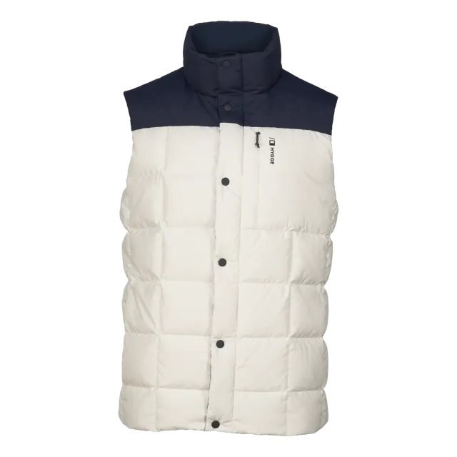 House of Hygge Ildsjel Men's Ildsjel Down Vest dunvest herre White