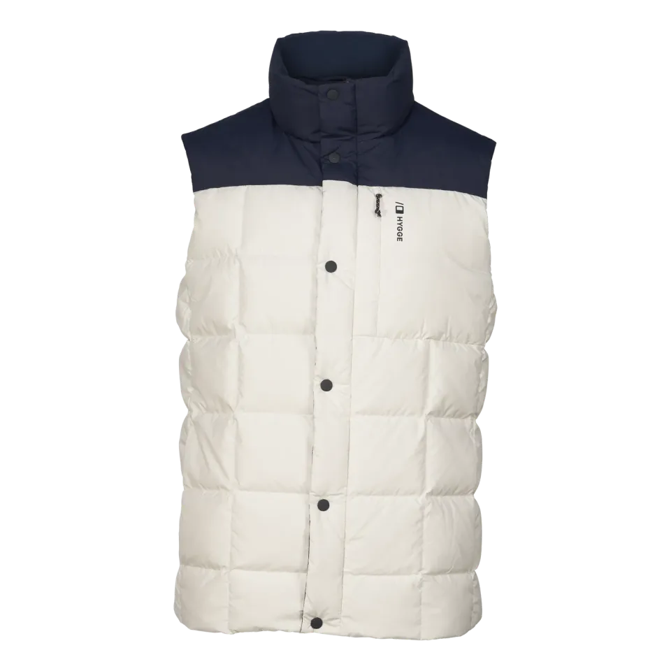 House of Hygge Ildsjel Men's Ildsjel Down Vest dunvest herre White