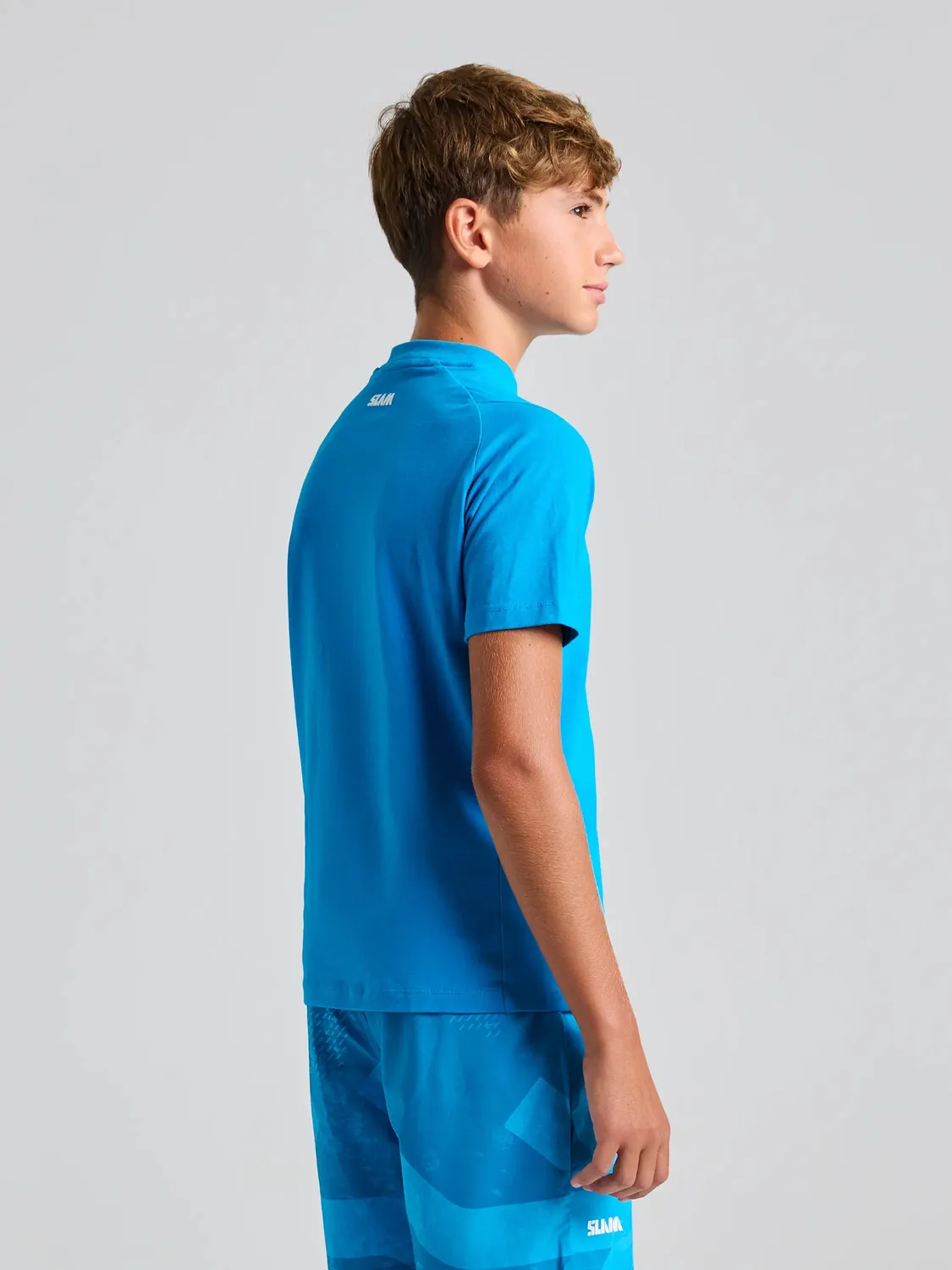 Slam Foil Jr T-shirt SS Greek Blue bambusblanding