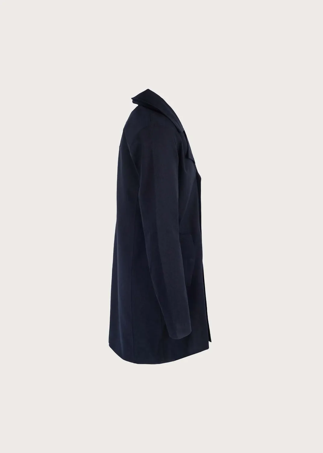 Brgn Hagl Coat frakk Dark Navy herre vanntett