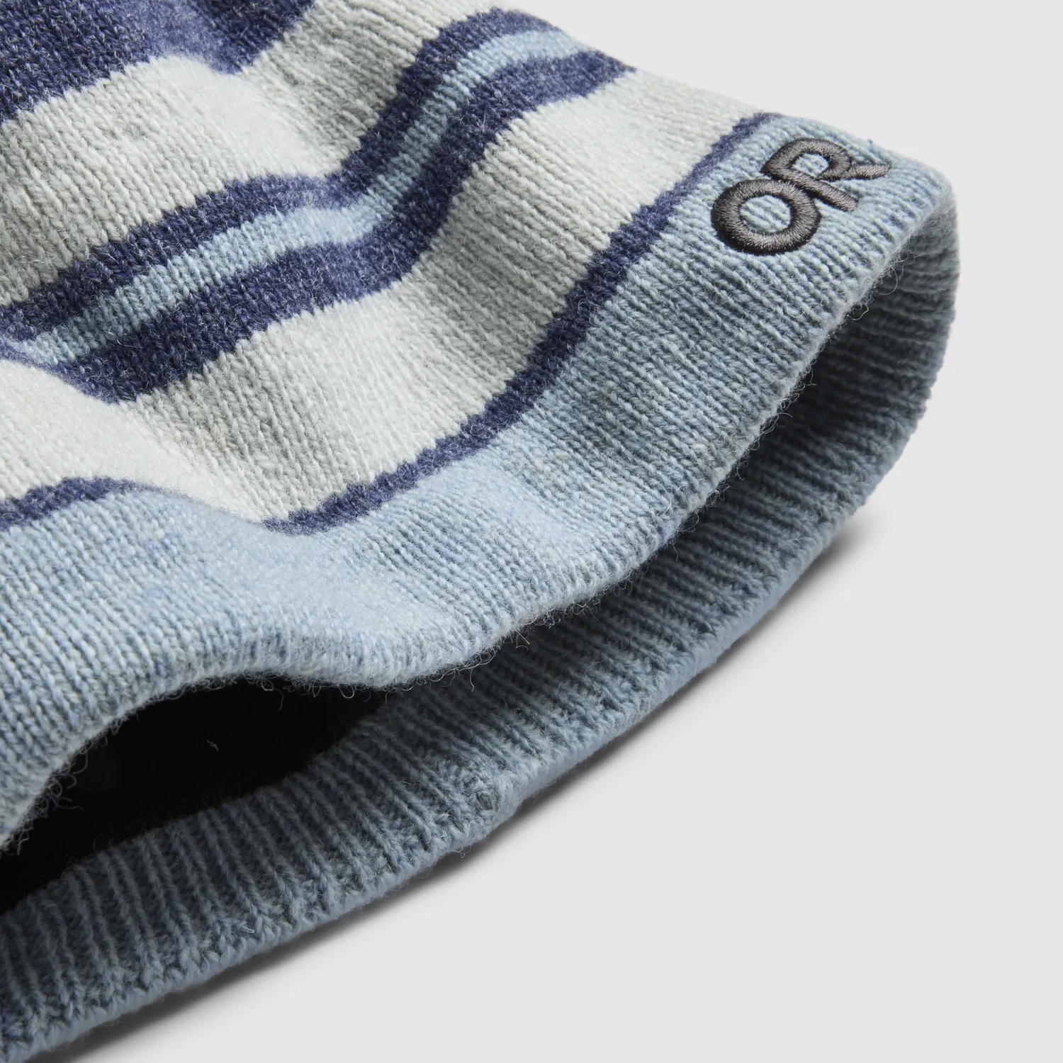 Outdoor Research Spitsbergen Windstopper lue Chestnut Stripe vindtett