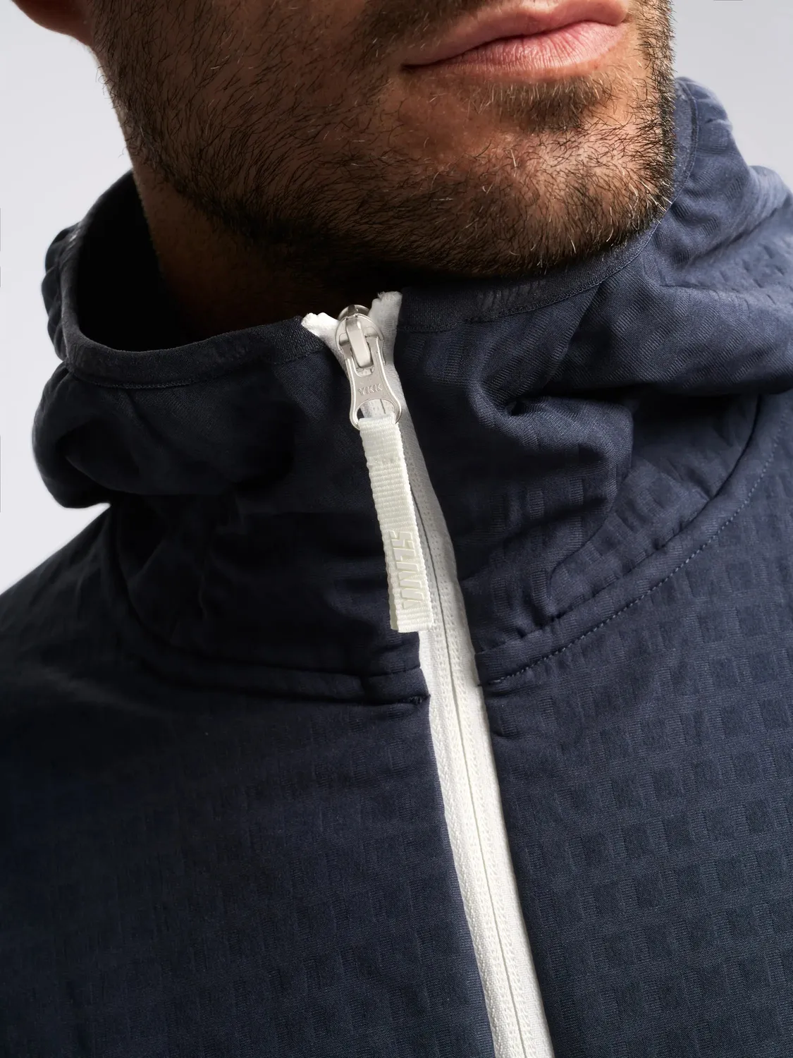Slam Altura ALT FZ Grid Fleece Hoodie fleecejakke herre stretch