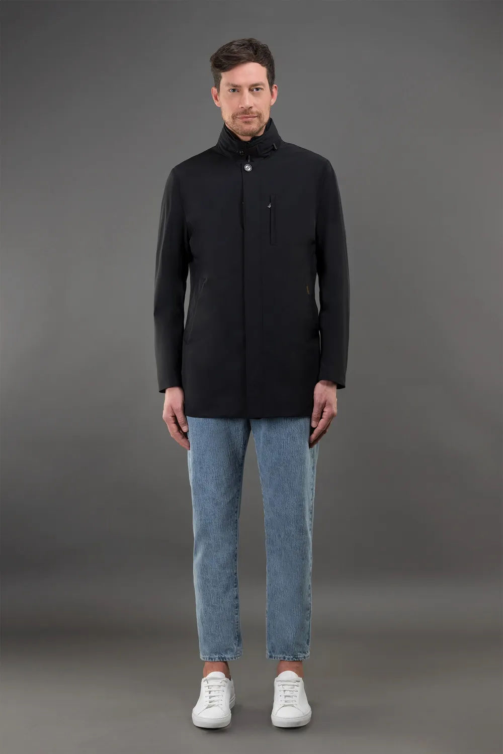 Moorer EDGAR-KR teknisk frakk Acqua toveis stretch