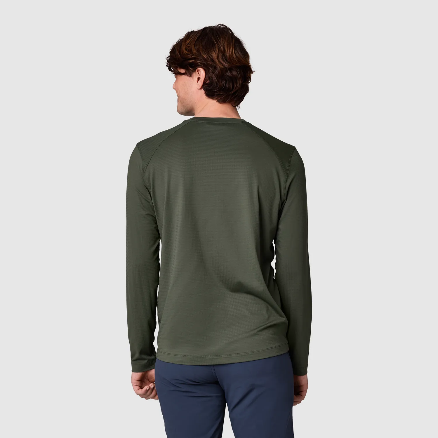 Outdoor Research Vigor LT Crew mellomlag herre Ascent Blue