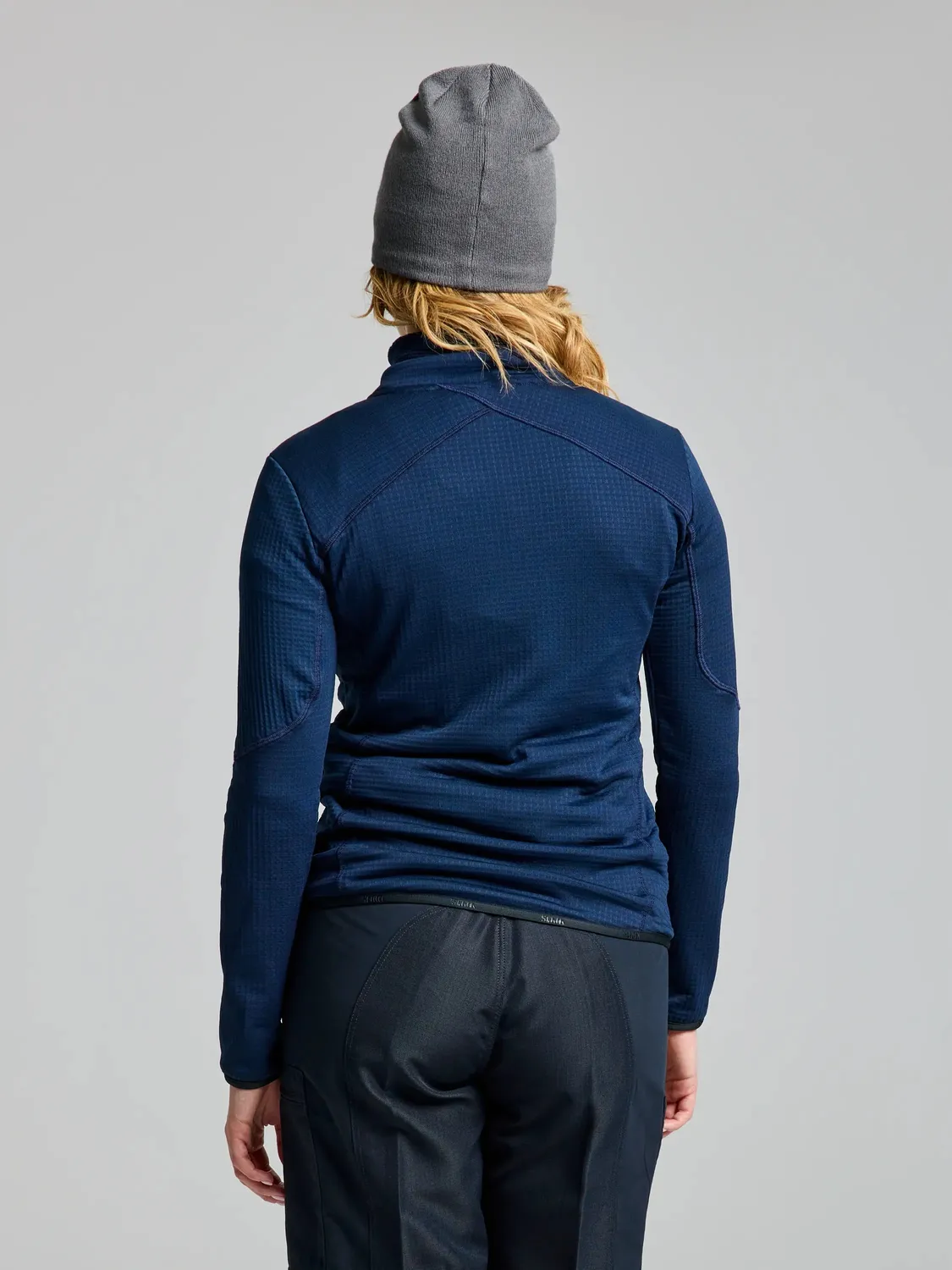 Slam ACT Active WS Mid Weight Grid Fleece fleecejakke dame hel glidelås