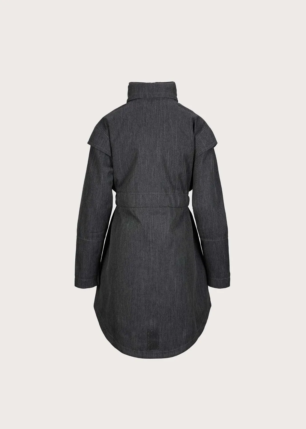 Brgn Monsun Coat regnjakke Stone Denim 10 000 mm
