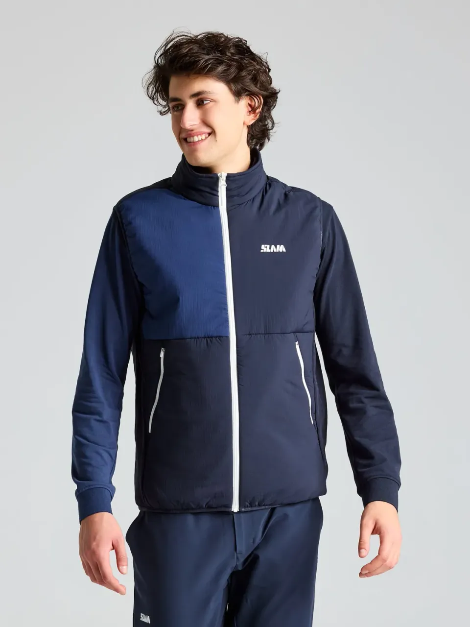 Slam OD Hybrid Vest vest herre Dark Navy PrimaLoft
