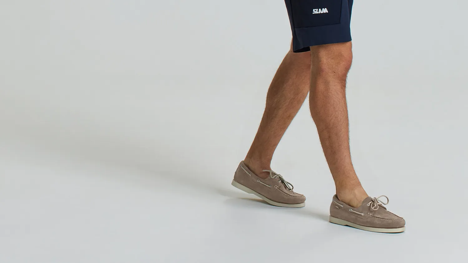 Slam Nabuck Boat Shoes båtsko i vaskbar nubuck
