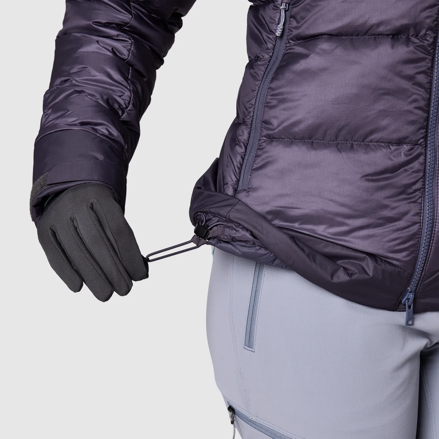 Outdoor Research Helium XT Down Hoodie dunjakke Smoky Quartz