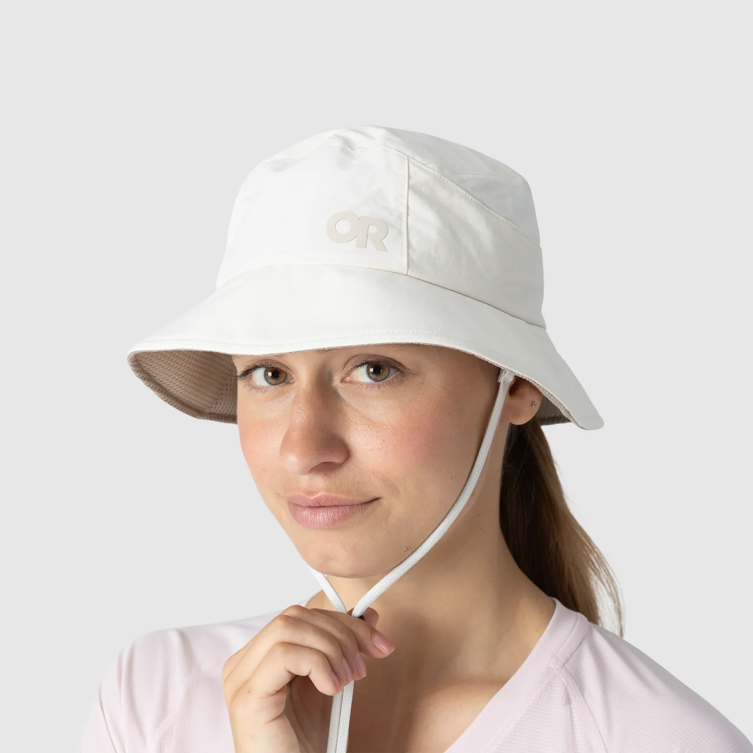 Outdoor Research Sun Bucket Hat solhatt Gravel S UPF 50+