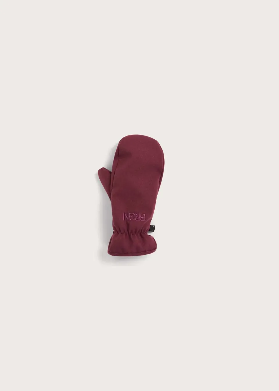 Brgn Mittens votter Wine Red S/M vanntette
