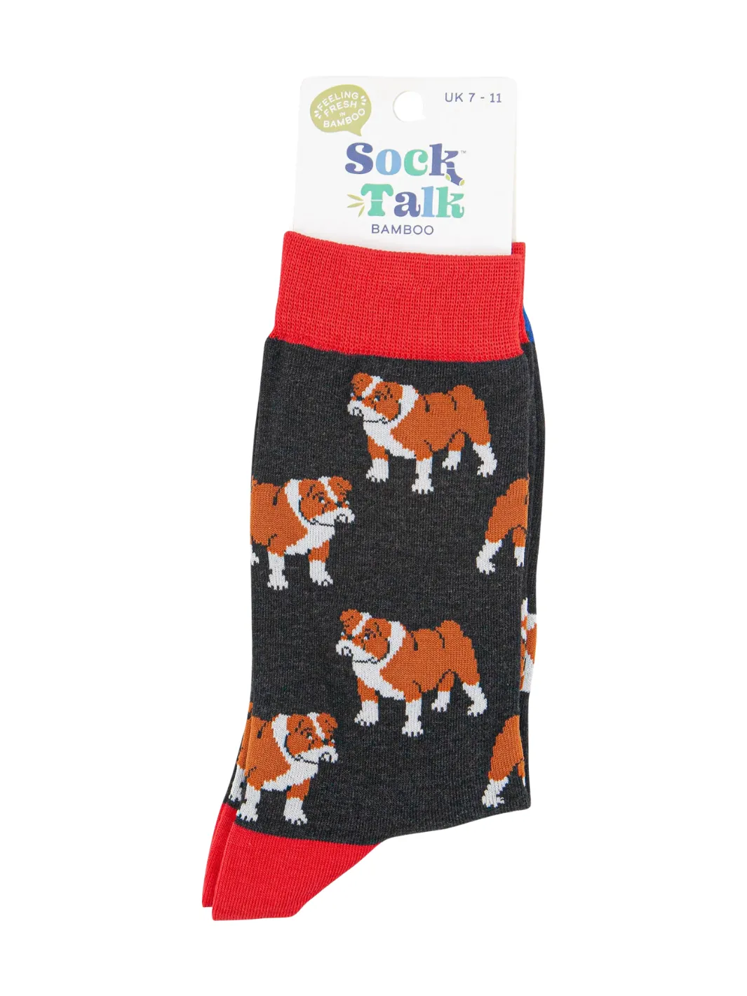 John Partridge Bulldog Bamboo Socks sokker Black bambusblanding