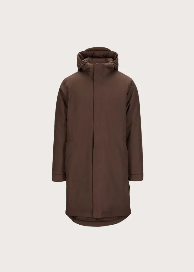 Brgn Mens Parka parkas Chocolate Brown vanntett