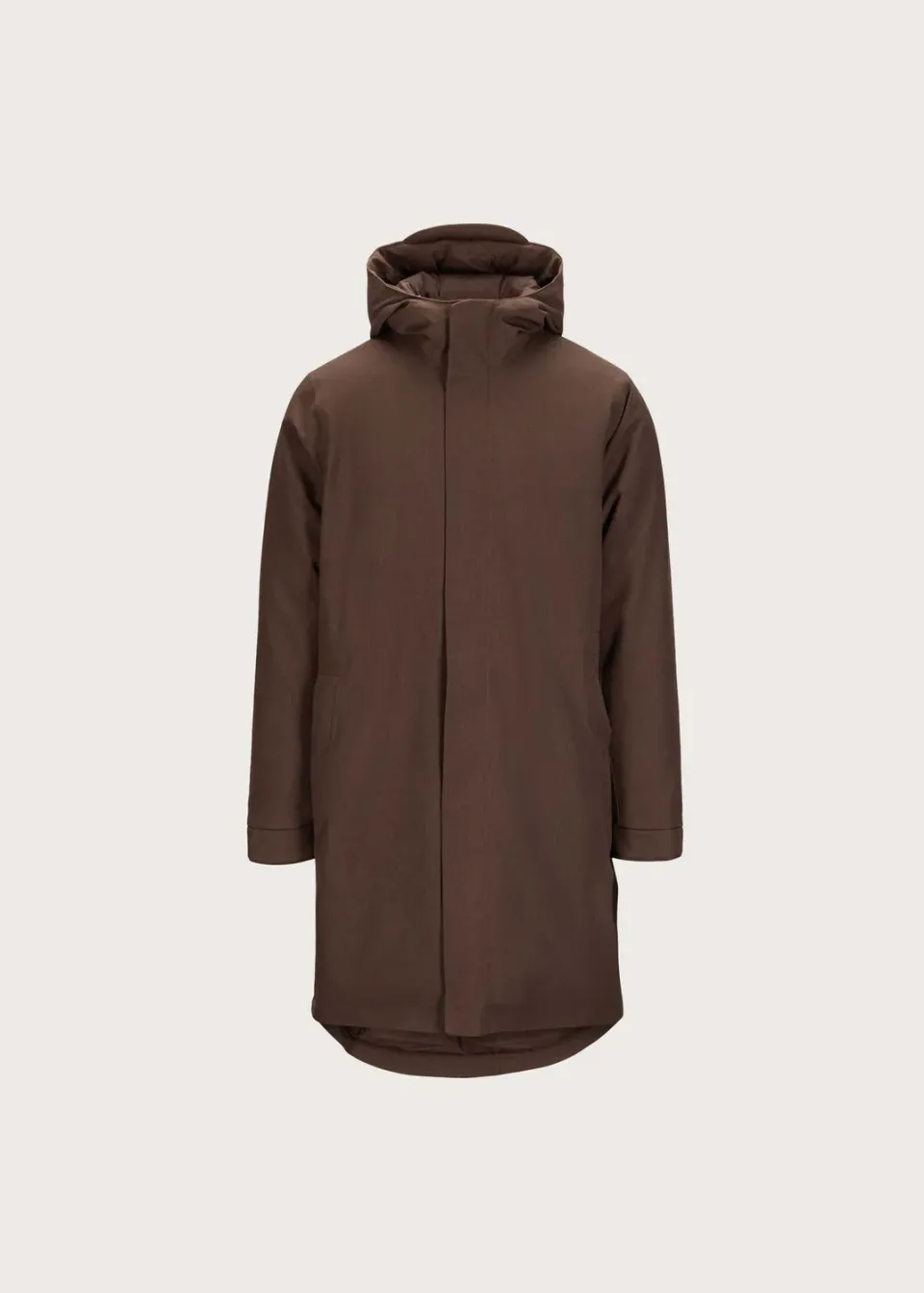 Brgn Mens Parka parkas Chocolate Brown vanntett