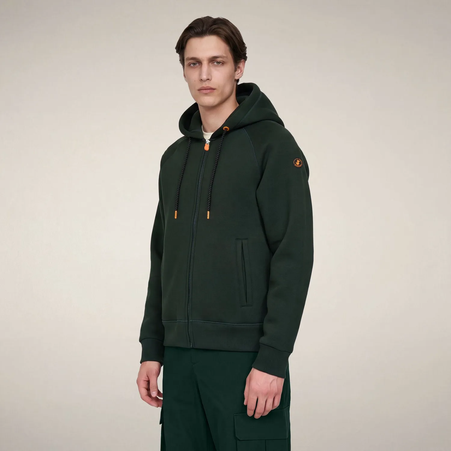 Save The Duck Syd Scuba hettegenser unisex Nori Green fôret