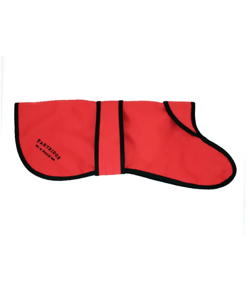 John Partridge Dog Coat hundedekken rød nylon XXS