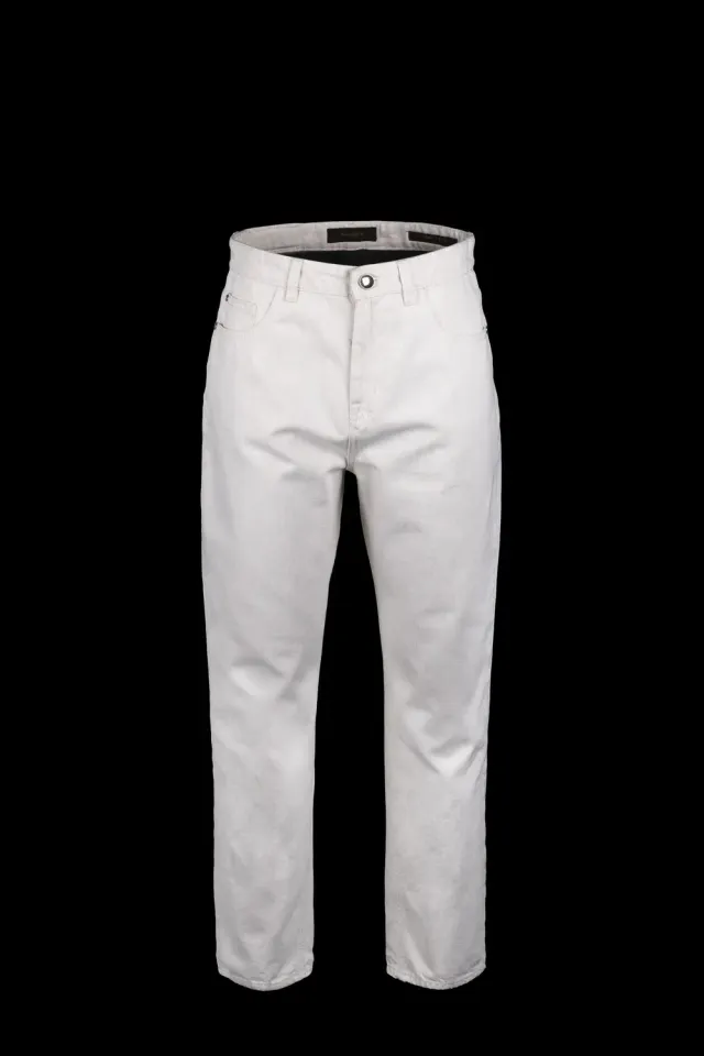 Moorer PHOEBE-214 jeans, ecru – japansk denim