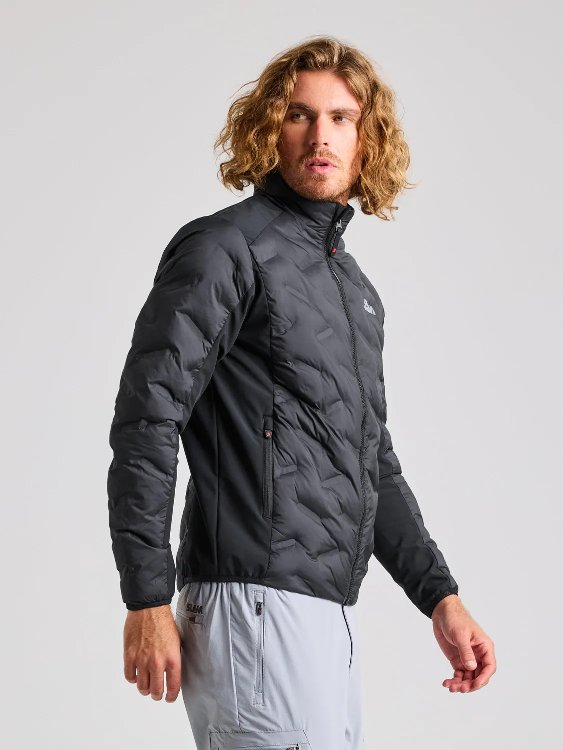 Slam Hybrid Softshell Jacket softshelljakke herre Black Ink