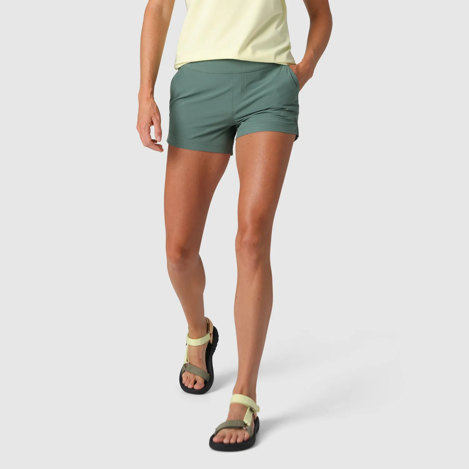 Outdoor Research Swift Lite Hybrid Short løpeshorts svart 3,5 tommer