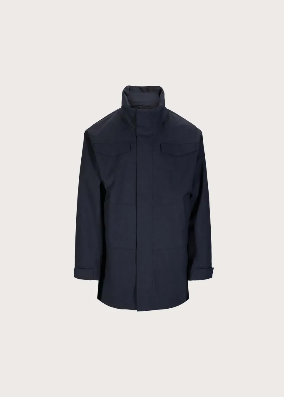 Brgn Nordavind Mens Jacket regnjakke herre Dark Navy