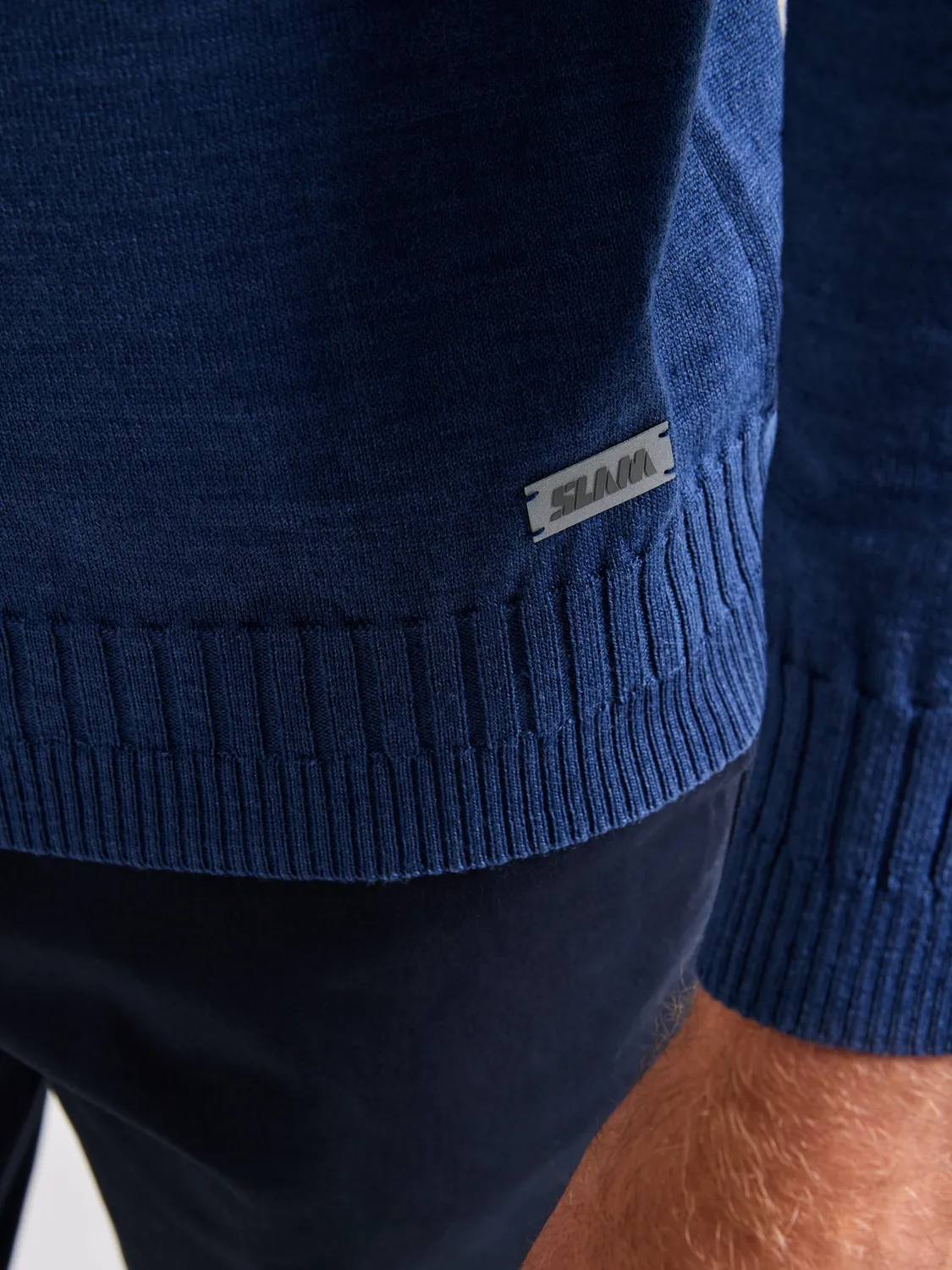 Slam Seawool Crewneck genser Medium Grey merinoblanding