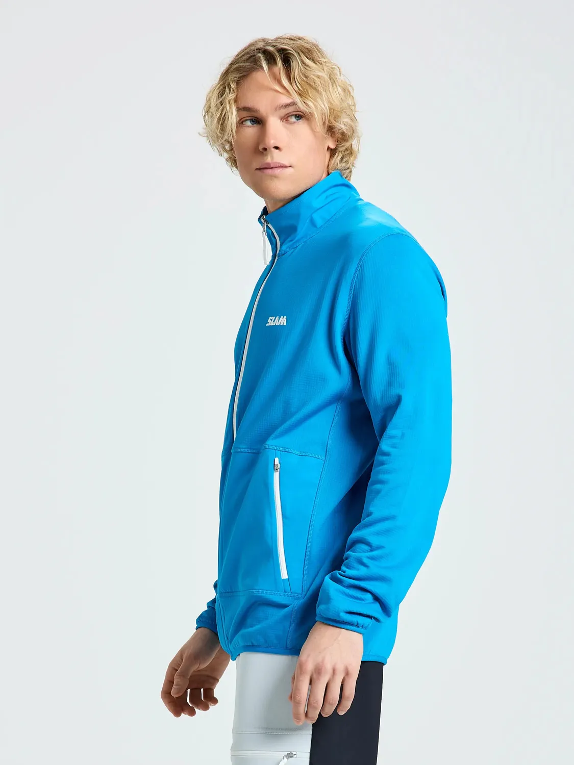 Slam Altura LGT Grid Fleece FZ fleecejakke herre lett