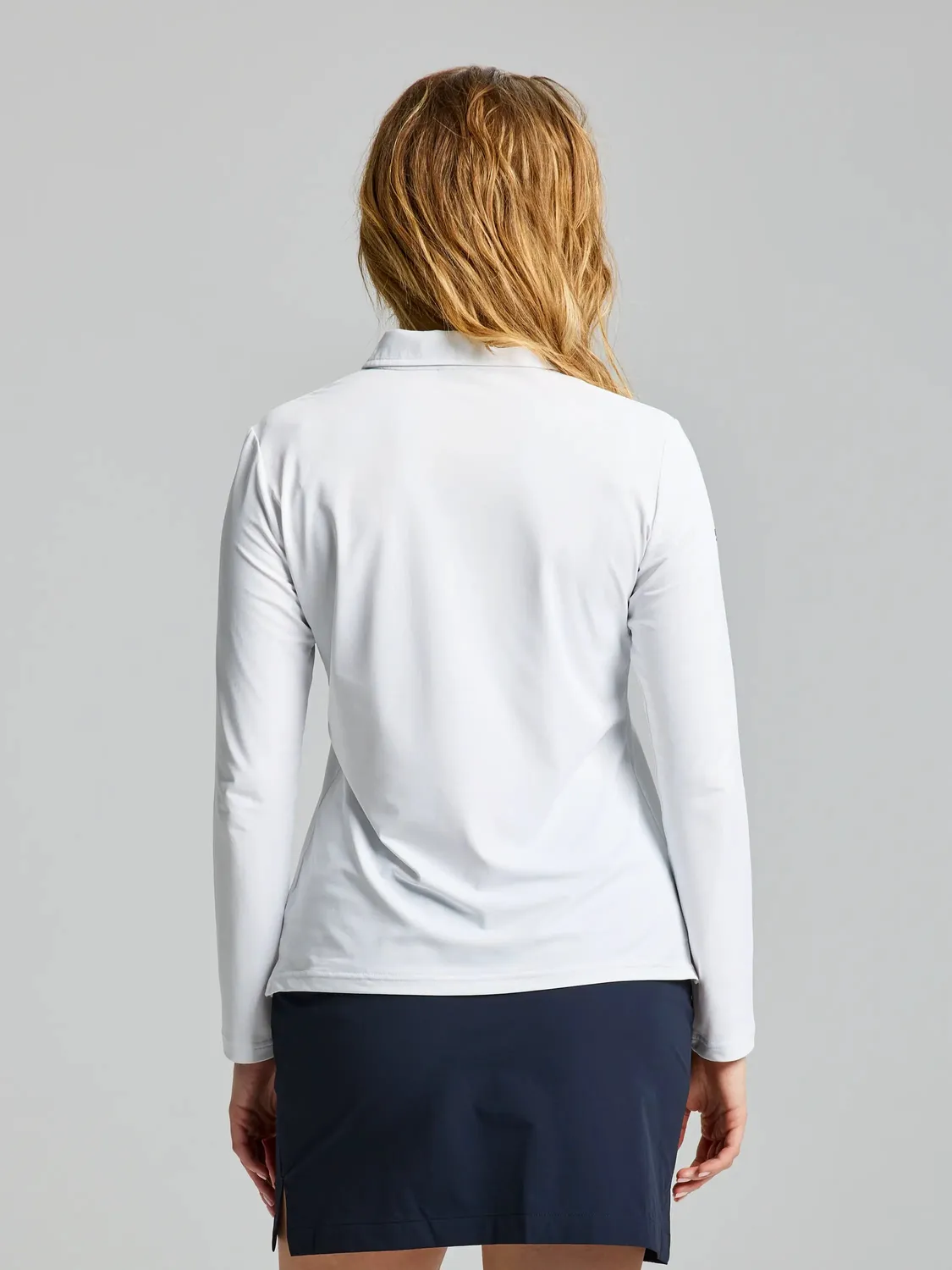 Slam Tech WS Tech Pique Polo LS poloskjorte dame UV 50+