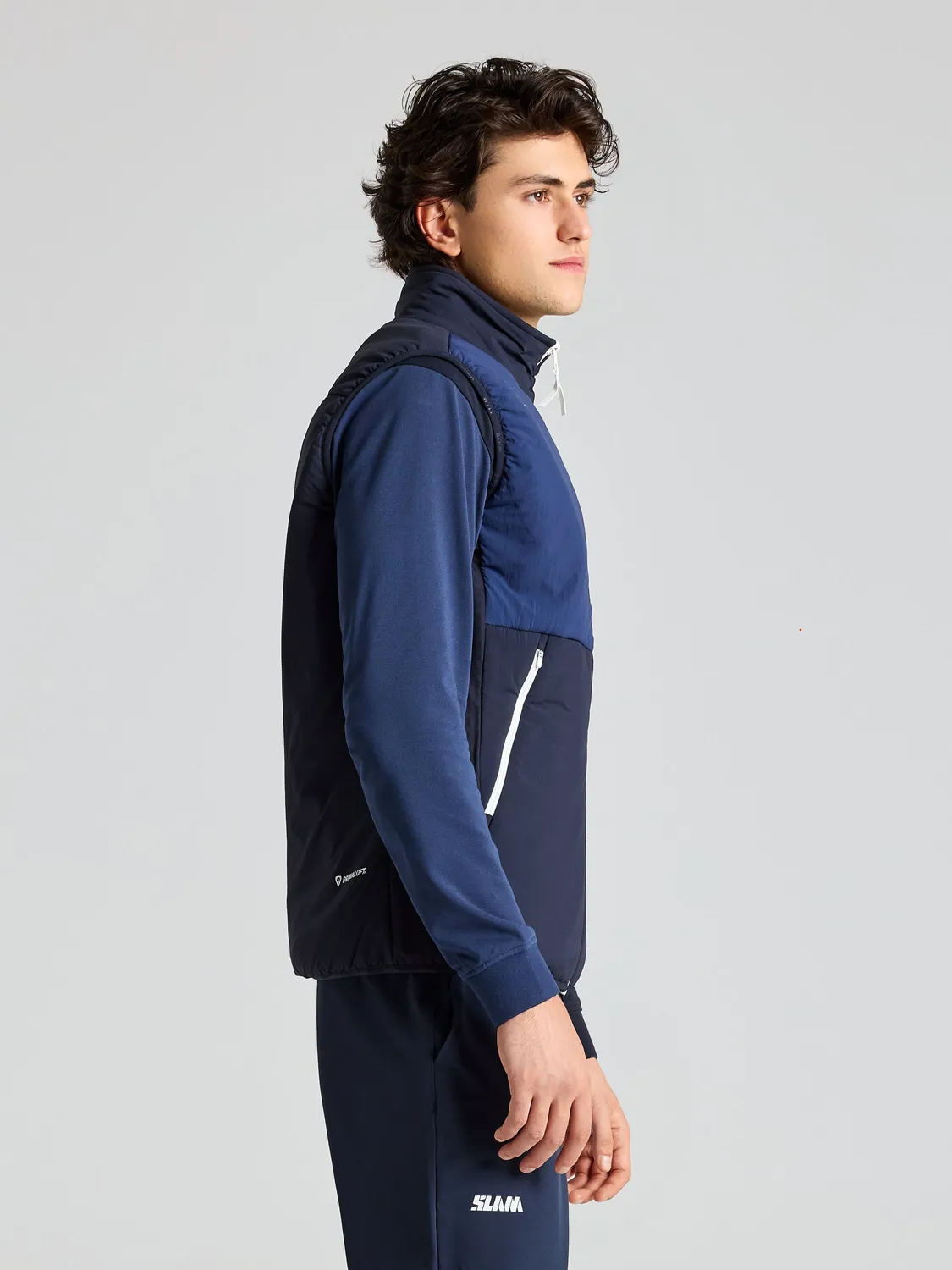 Slam OD Hybrid Vest vest herre Dark Navy PrimaLoft