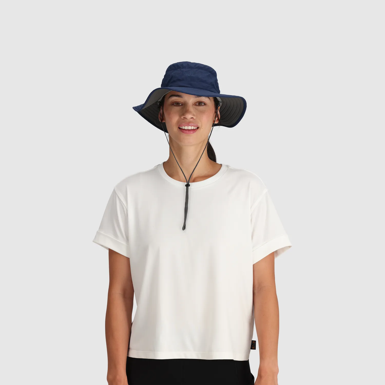 Outdoor Research Solar Roller Sun Hat solhatt Malachite-Rice Embroidery S UPF 40+