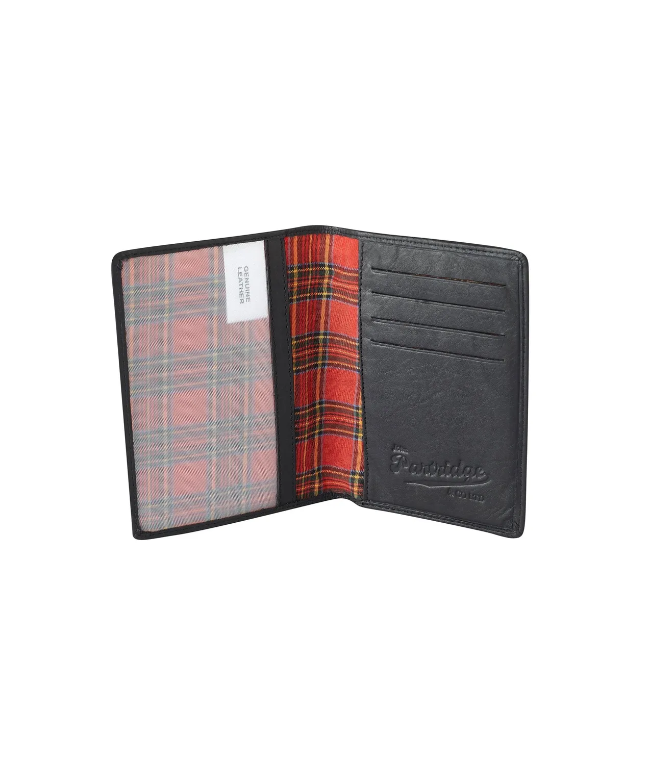 John Partridge Travel Gift Sets Classic Leather reisesett svart skinn