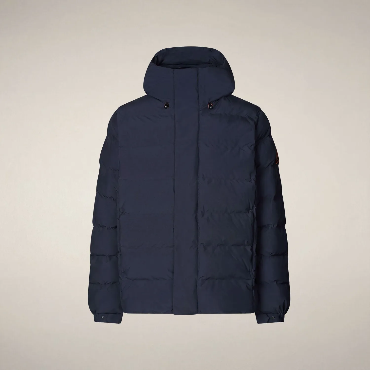 Save The Duck Leland parkas herre Blue Black vind- og vannbeskyttende