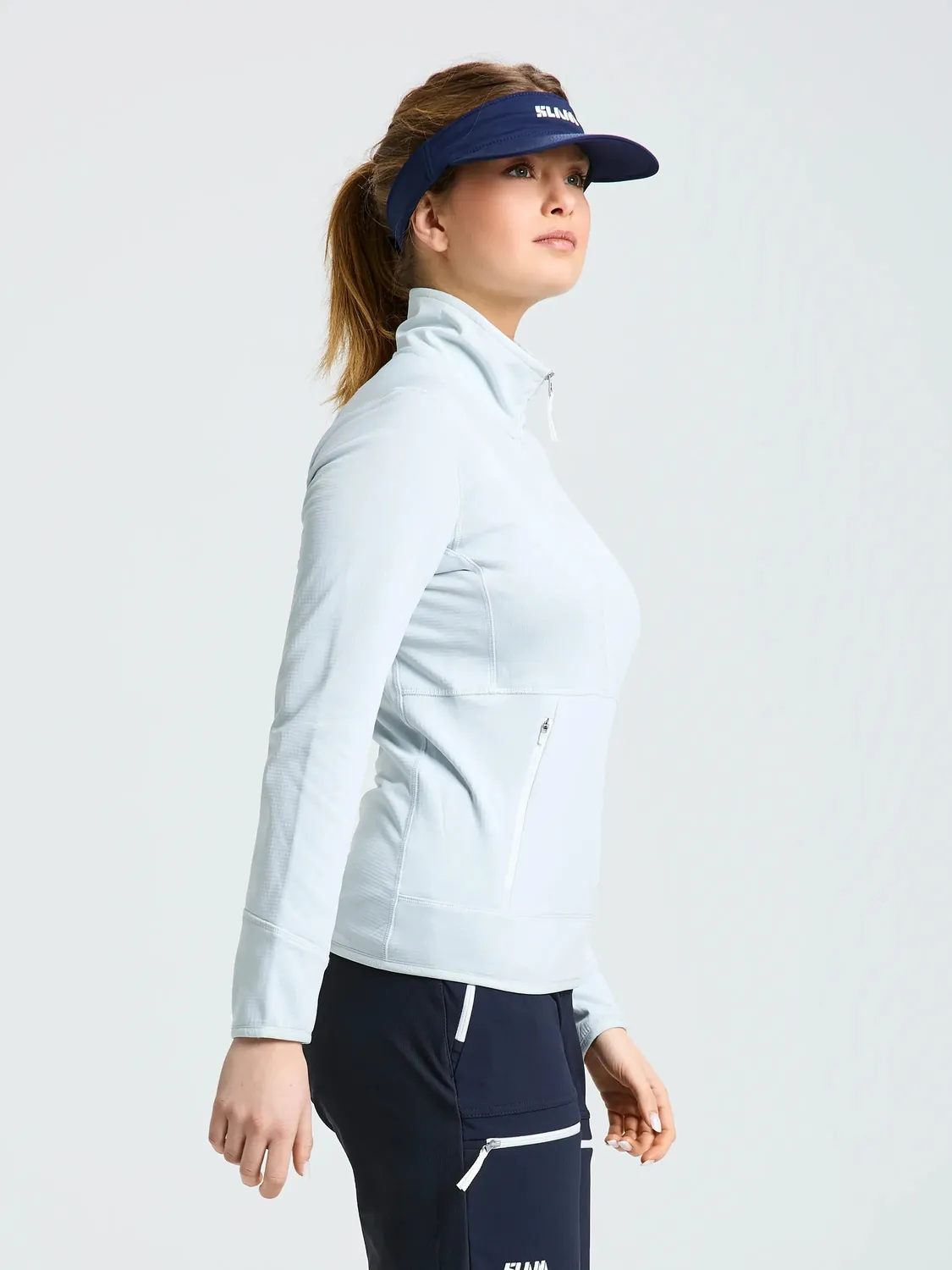 Slam Altura WS LGT Grid Fleece fleecejakke dame DWR