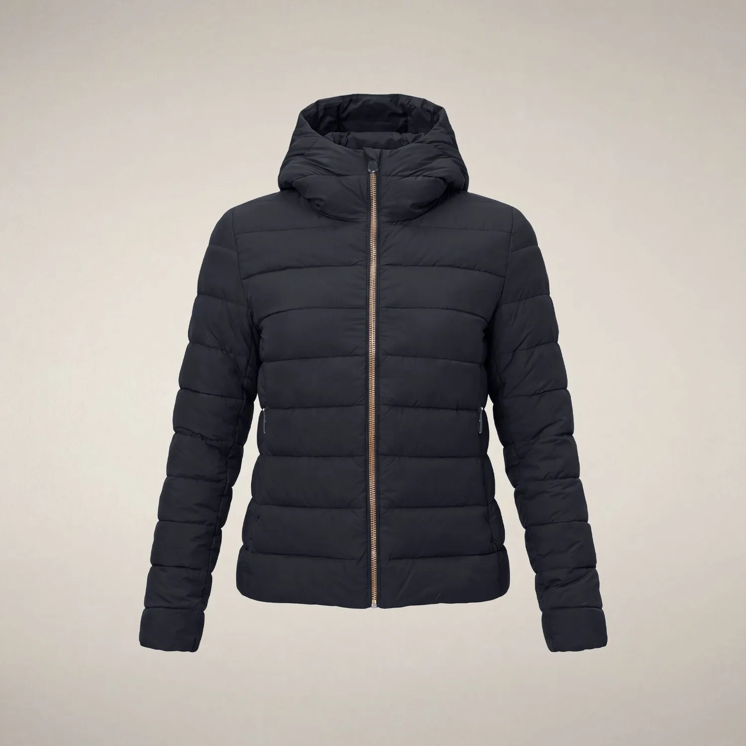 Save The Duck Adalyn boblejakke dame Blue Black lett