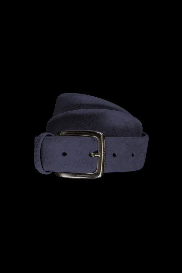 Moorer BATTISTA-P5 belte – semsket kalveskinn 3,5 cm