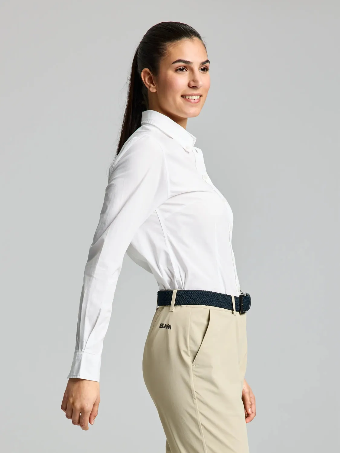 Slam Deck WS Shirt skjorte dame bright white bomull