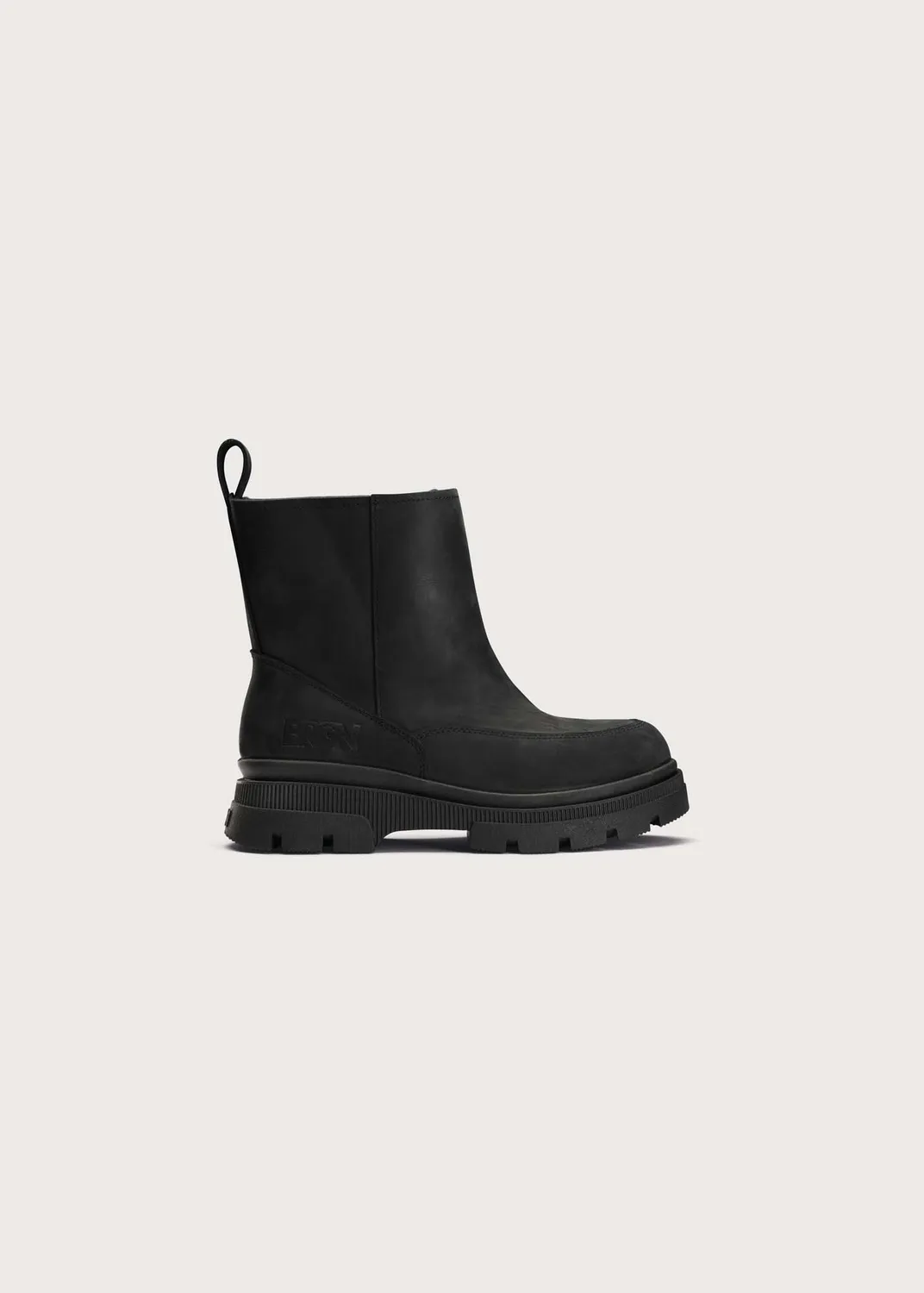 Brgn Pile Slip-in Boots støvletter New Black 36–45 teddyfôr