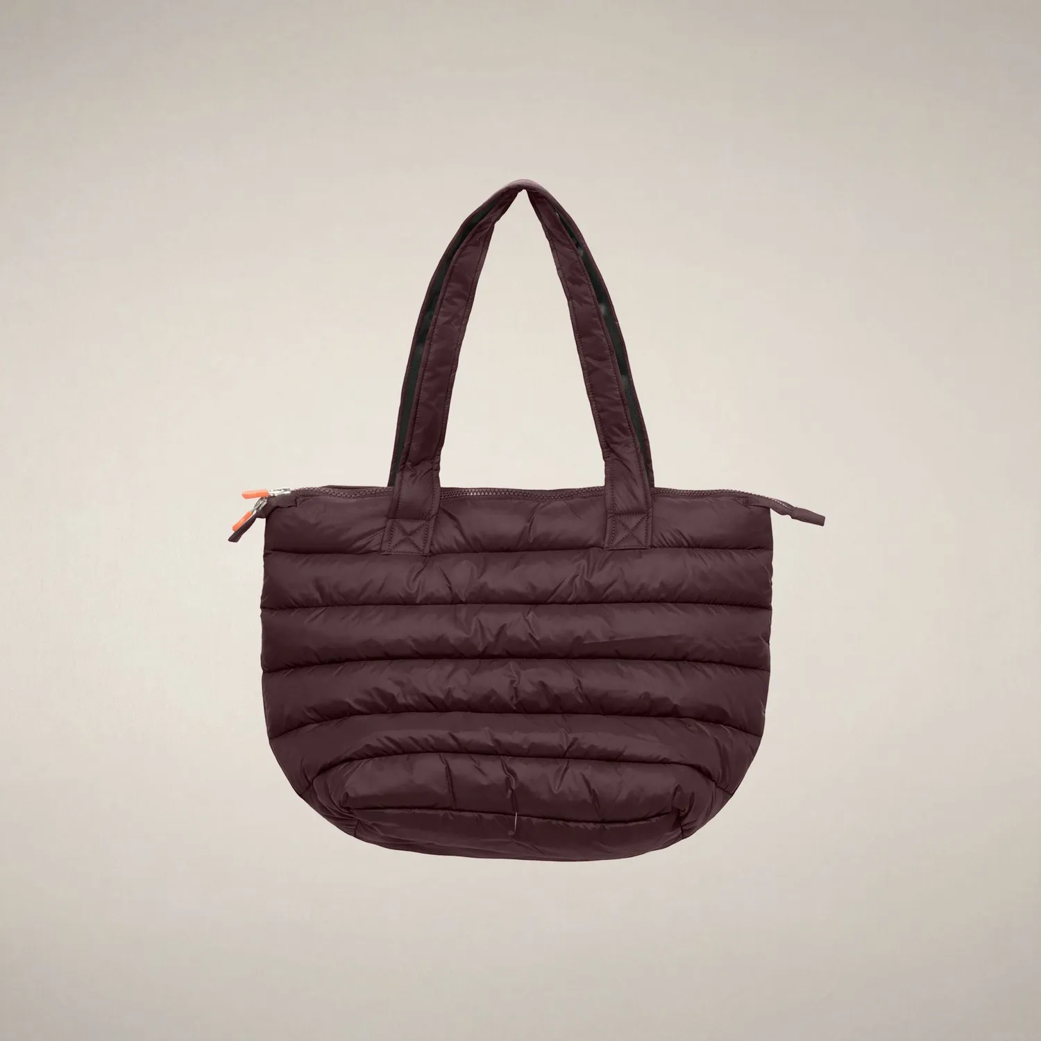 Save The Duck Icons Caron shopperbag burgunder/svart – vattert