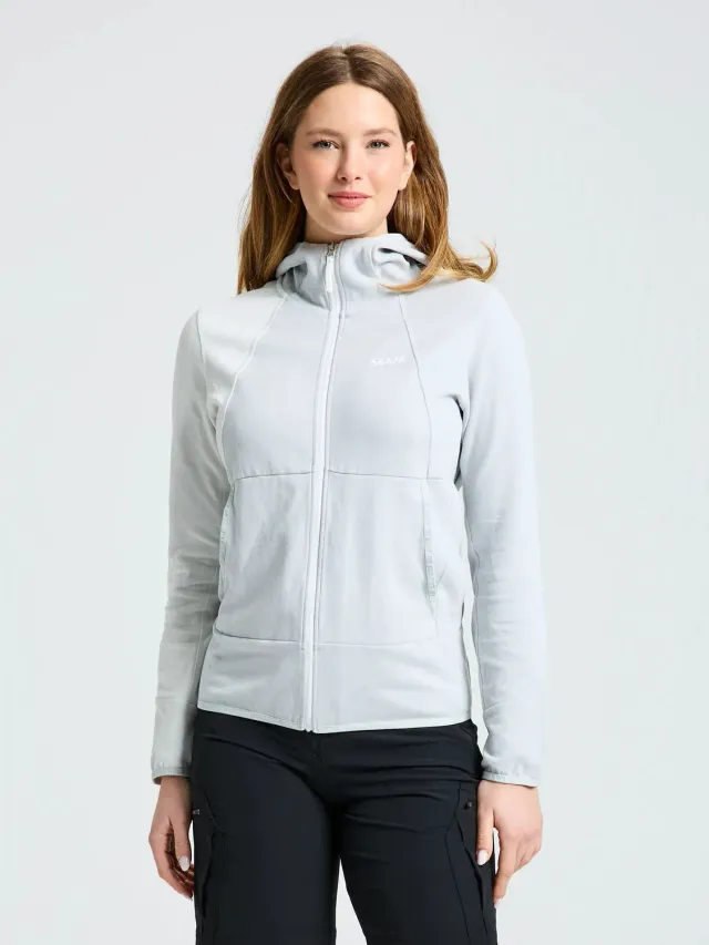 Slam Graphic WS FZ Hoodie hettejakke dame hel glidelås