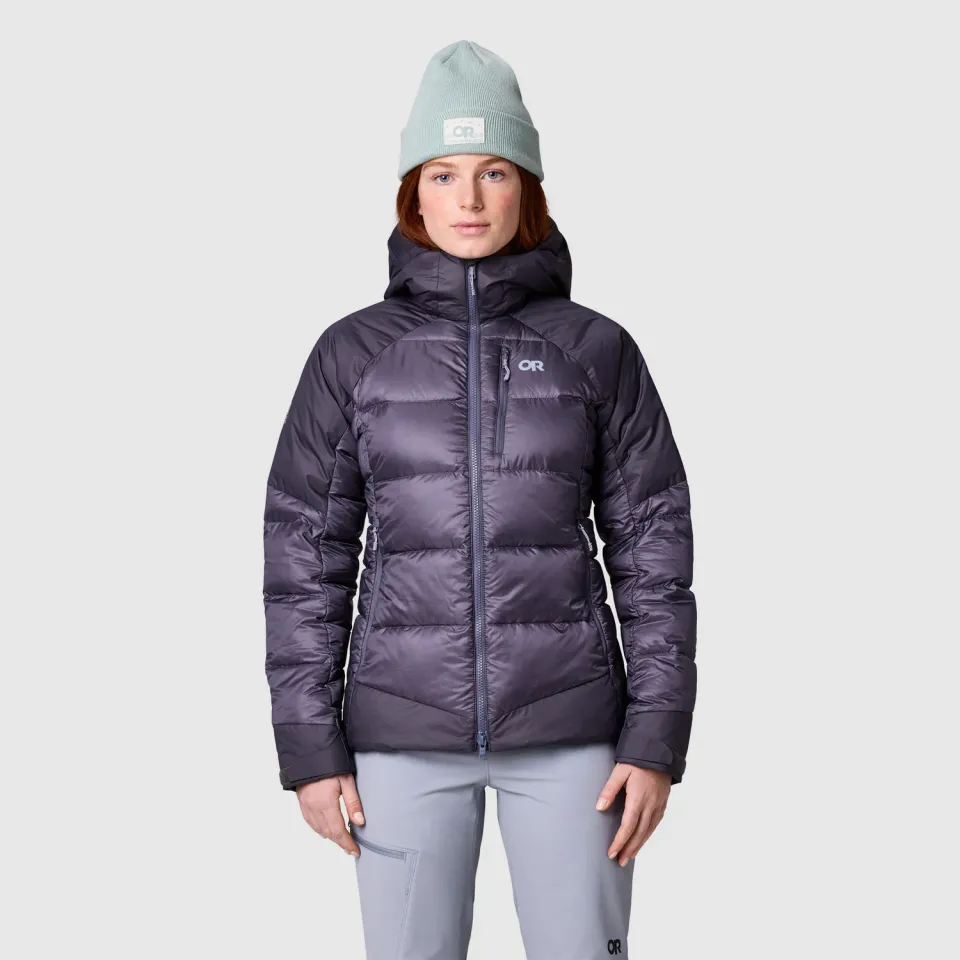 Outdoor Research Helium XT Down Hoodie dunjakke Smoky Quartz