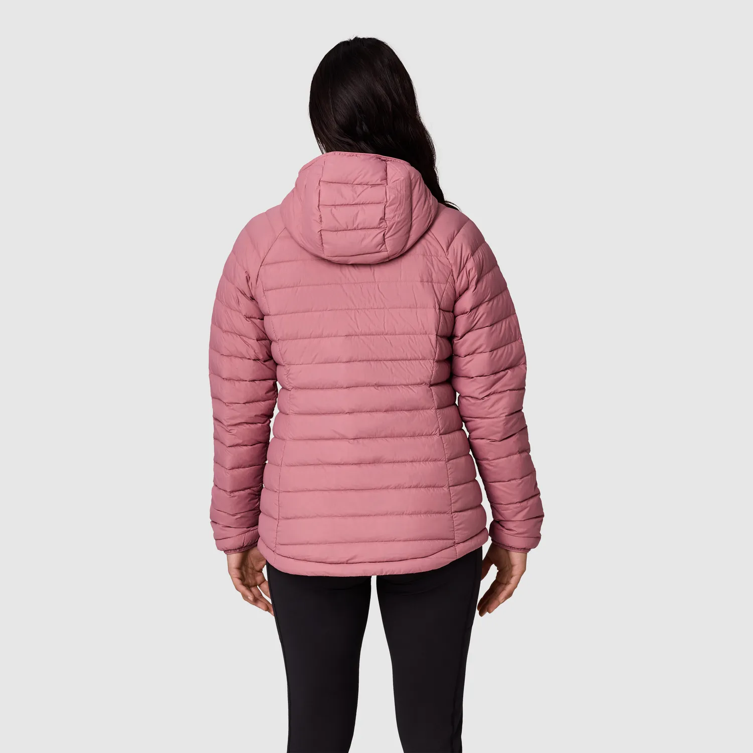 Outdoor Research Transcendent Down Hoodie dunhettejakke dame Rosewood
