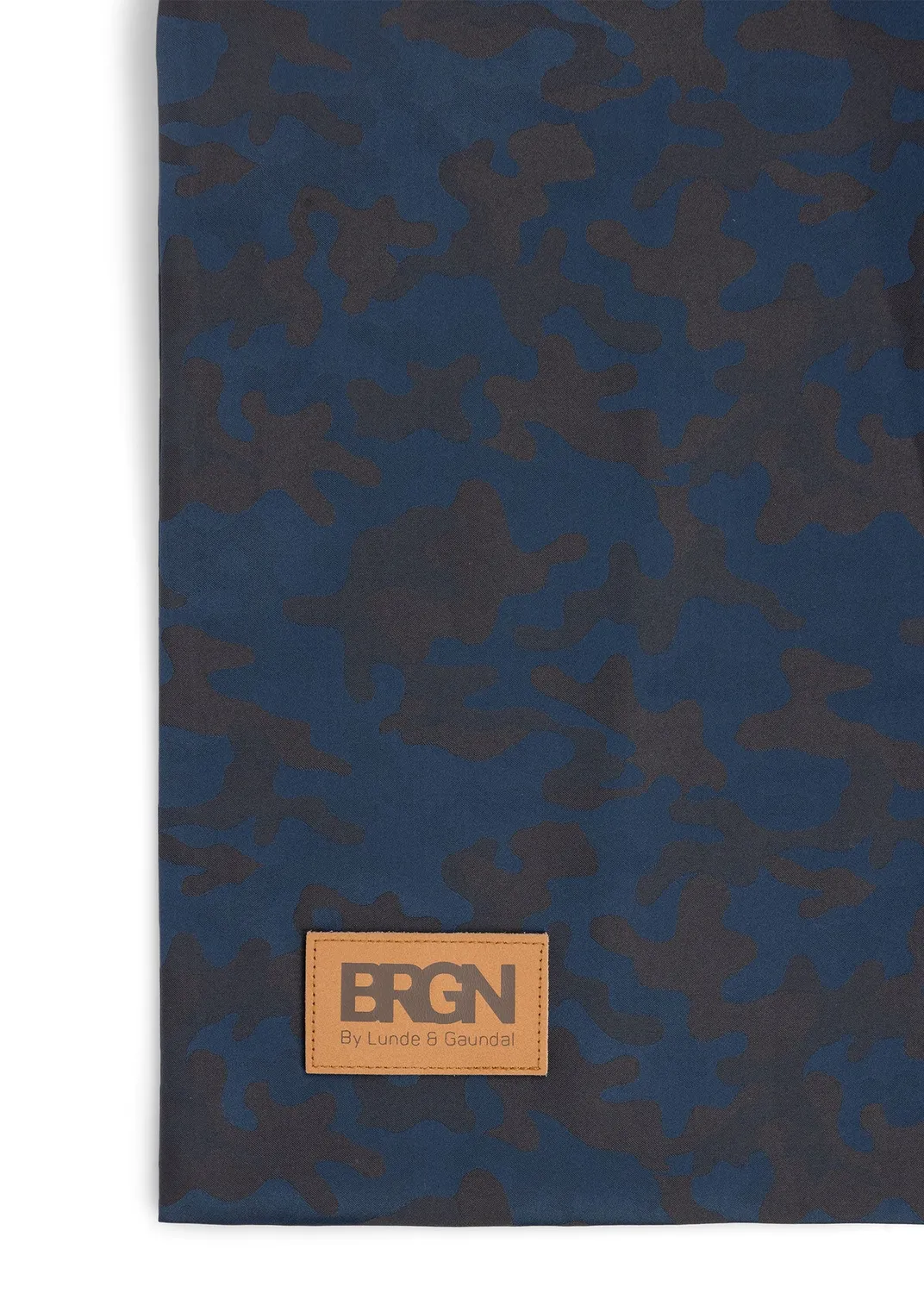 Brgn Tote Bag handlenett Blue Tweed, vanntett